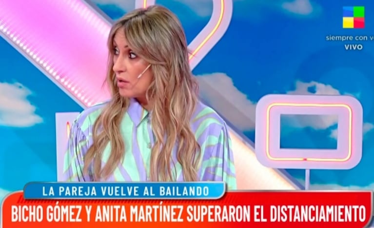 El motivo oculto del distanciamiento del Bicho Gómez y Anita Martínez tras su vuelta al Bailando: "Ella se enamoró de él"