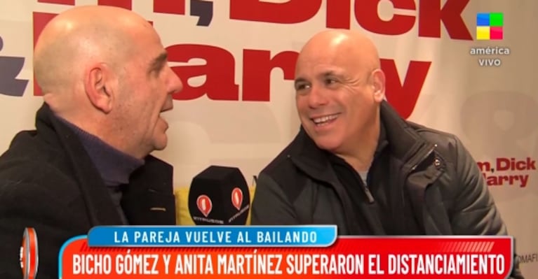 El motivo oculto del distanciamiento del Bicho Gómez y Anita Martínez tras su vuelta al Bailando: "Ella se enamoró de él"