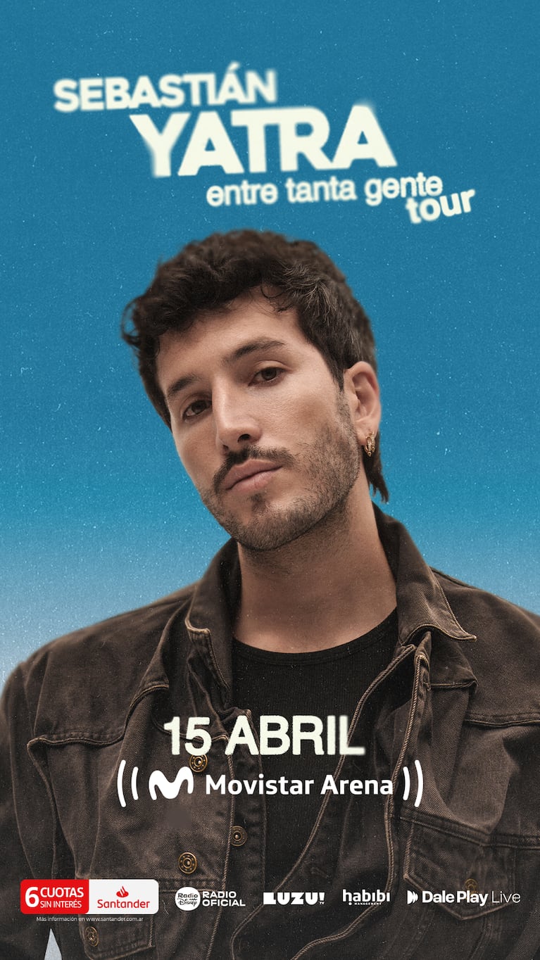 El multipremiado cantautor colombiano Sebastián Yatra anuncia la esperada etapa latinoamericana de su aclamada gira “Entre Tanta Gente Tour”,