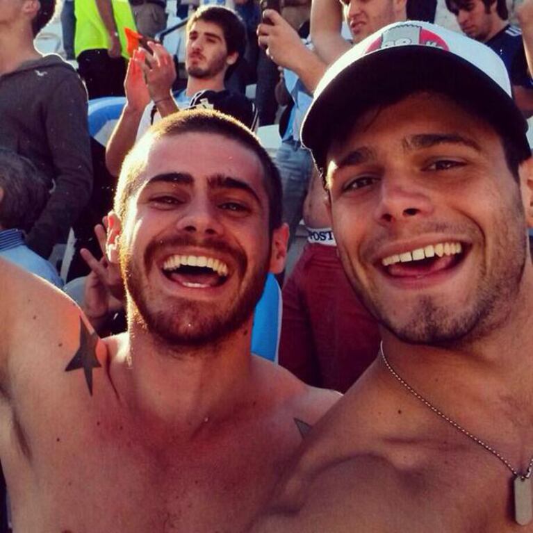 El Mundial "rústico" de Gastón Soffritti y Lucas Velasco. (Foto: Instagram)