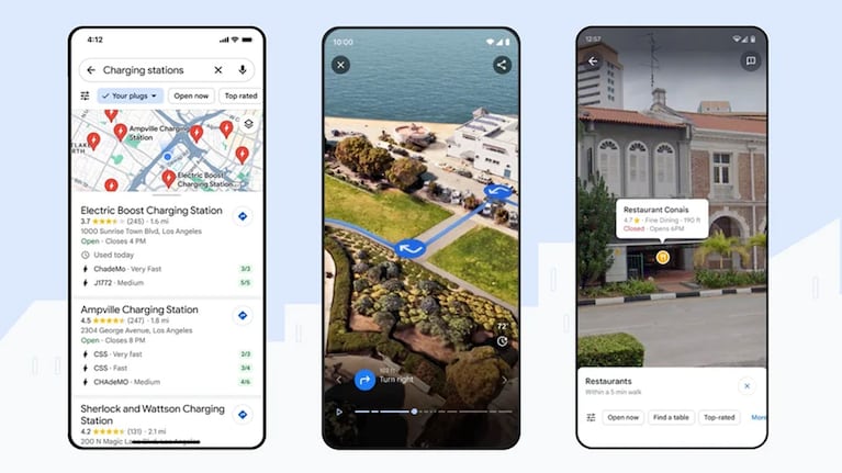 El navegador del coche también comenzará a mostrar los cargadores más próximos a la ubicación actual, junto con información en tiempo real sobre su disponibilidad y velocidad de carga.
