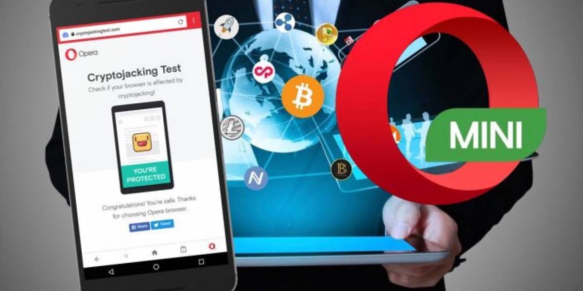 El navegador Opera se encuentra en proceso de generar una billetera para criptomonedas