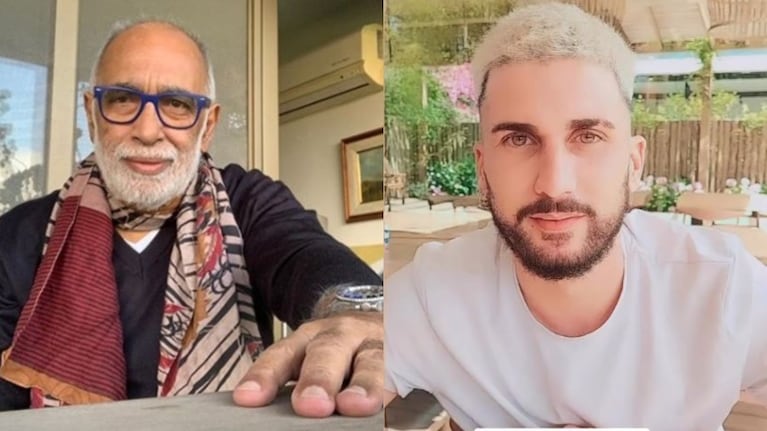 El Negro González Oro presentó al hombre que conquistó su corazón en las redes (Fotos: Web e Instagram)