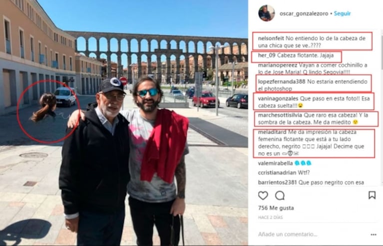 El Negro González Oro y la misteriosa aparición de una cabeza de mujer en su foto: "Será el diablo que me viene a buscar"