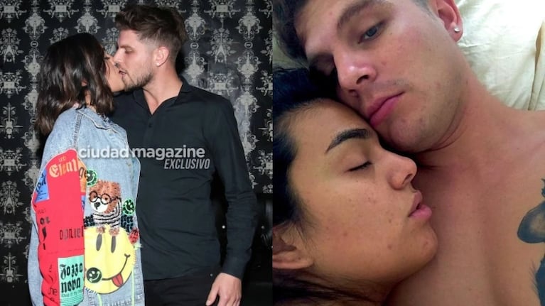 El novio de Ángela Leiva compartió una foto súper íntima con la cantante en la cama