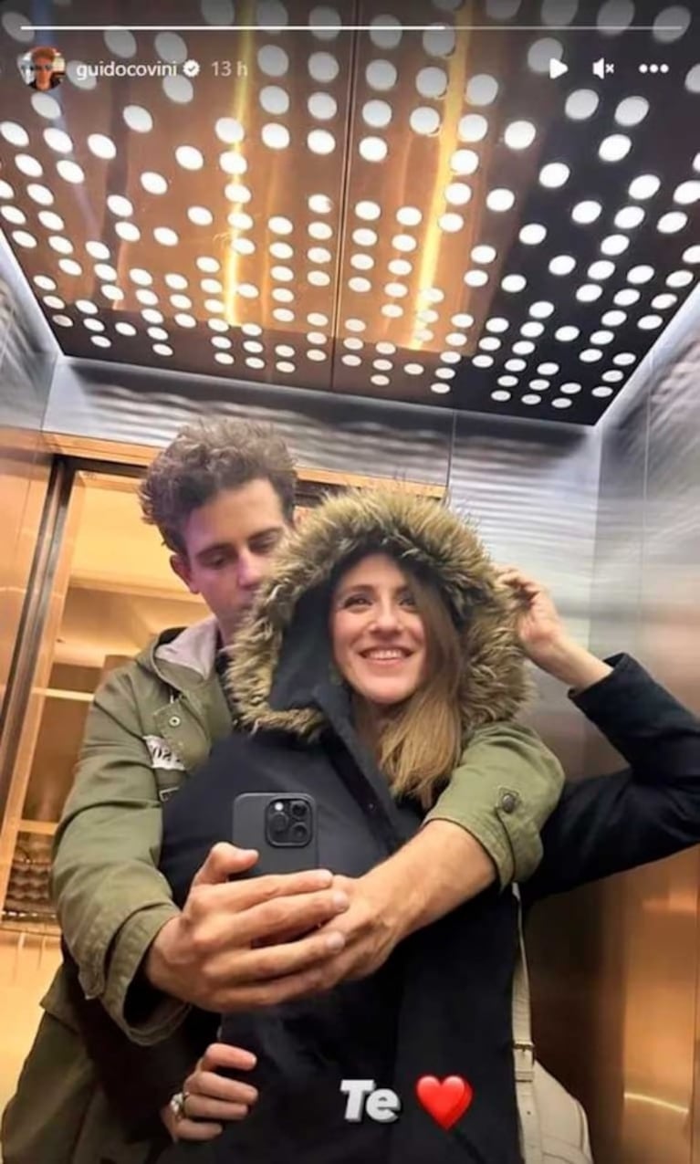 El novio de Carolina Amoroso le declaró su amor en vivo y emocionó a la periodista