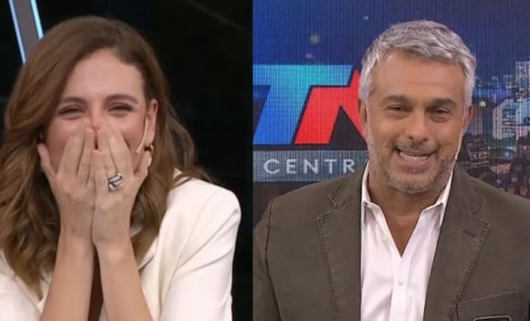 El novio de Carolina Amoroso le declaró su amor en vivo y emocionó a la periodista