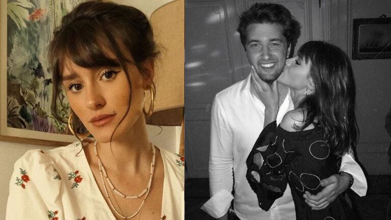 El novio de Katja recibió el notición de su vida por teléfono.