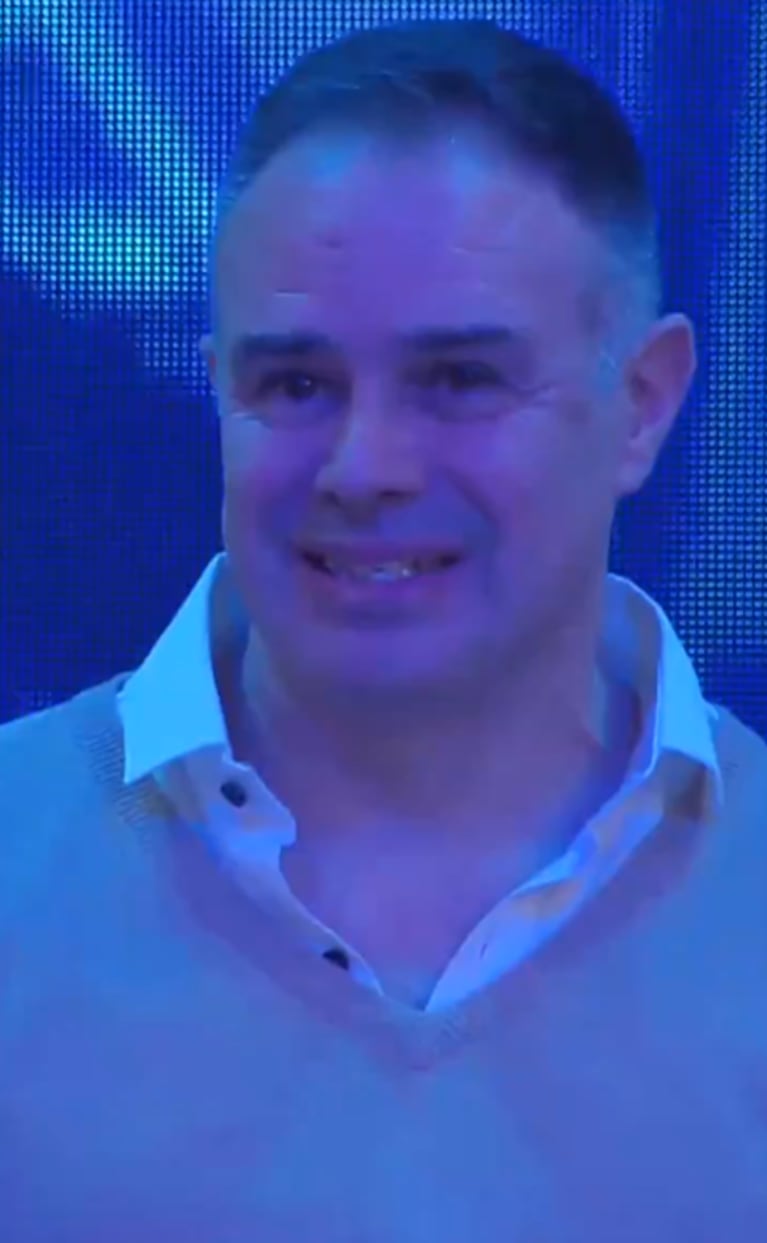 El novio sonrió cuándo Guido Kaczka le preguntó qué filtros había puesto él. Foto: captura TV.