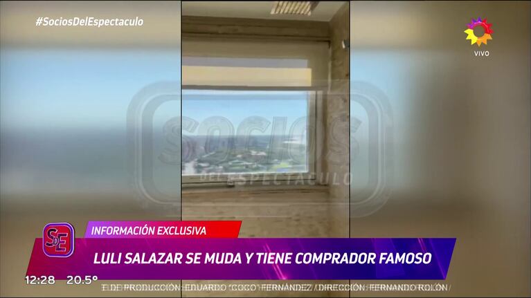 El nuevo departamento de Mauro Icardi en el Chateau (Foto: captura de Socios del Espectáculo).