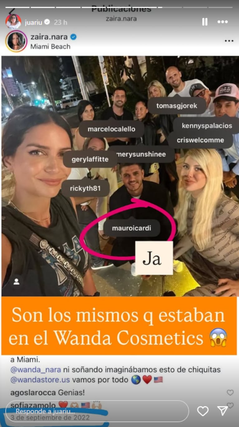 El nuevo descubrimiento de Juariu sobre el “Wandagate” y la traición que sufrió Wanda Nara | Créditos: instagram @juariu