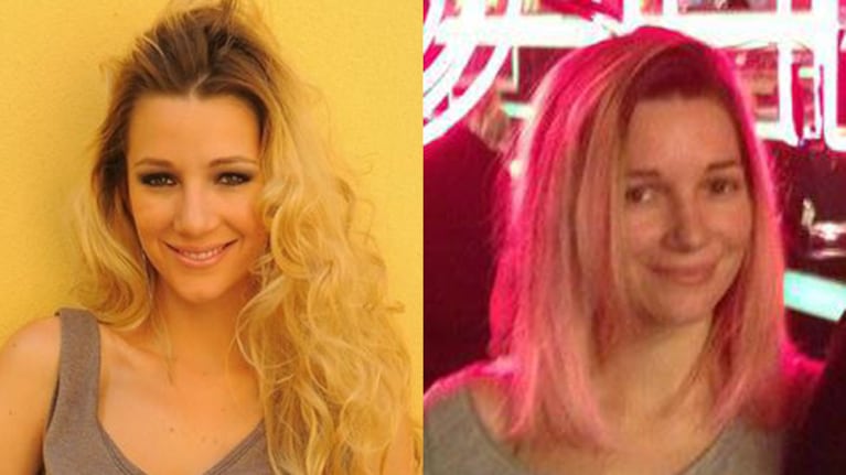 El nuevo look de Micaela Breque: ¡se tiñó las puntas de rosa! (Foto: Twitter)