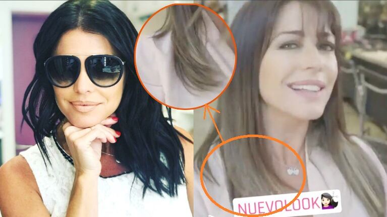 El nuevo look de Pamela David antes de su regreso a la televisión (Fotos: Instagram y Captura de video de Twitter)