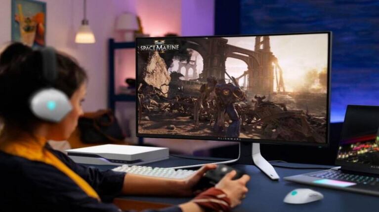 El nuevo monitor ‘gaming’ curvo de Dell Alienware estrena pantalla QD-OLED de 32 pulgadas y resolución 4K
