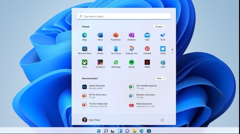 El nuevo sistema operativo Windows 11 se lanzará el 5 de octubre. Foto: EFE.
