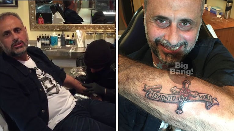 El nuevo tatuaje de Jorge Rial. Foto: Big Bang News