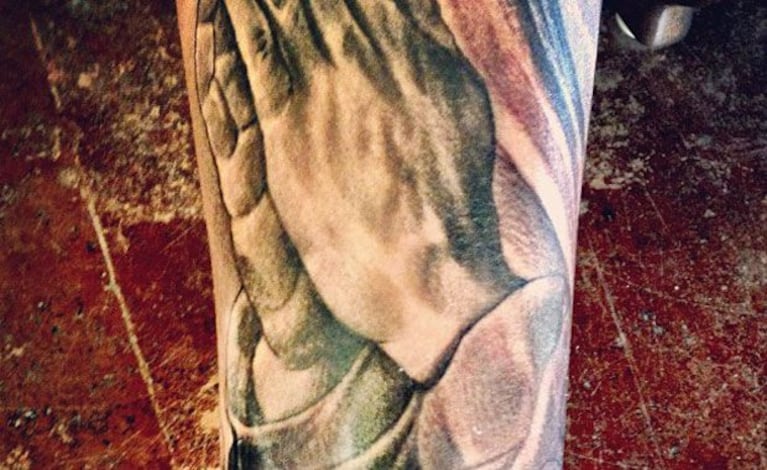 El nuevo tatuaje de Justin Bieber. (Foto: Instagram)