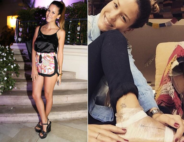 El nuevo tatuaje de Luli Fernández (Foto: Web e Instagram)