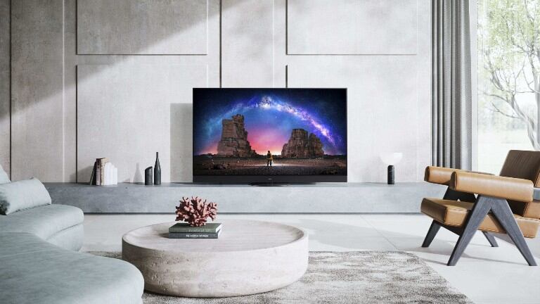 El nuevo televisor JZ2000 de Panasonic optimiza la imagen y el sonido con el procesador HCX Pro IA. Foto: DPA.