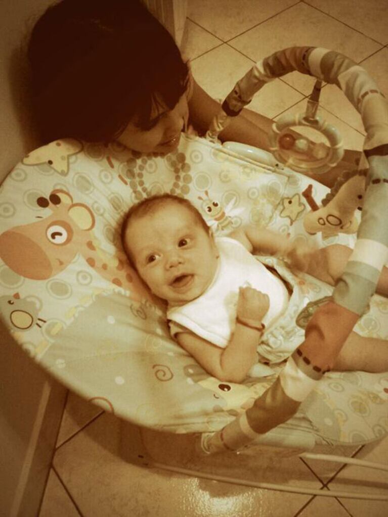 El Ogro Fabbiani, feliz en familia. (Foto: Twitter)