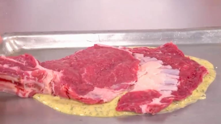 El ojo de bife, un corte muy noble para preparar milanesas. Foto: Cucinare TV