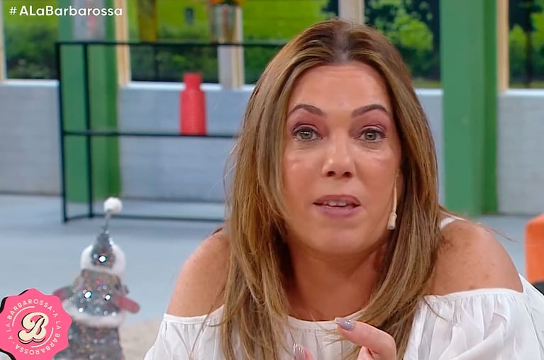 El olvideo de Pía Shaw que Analía no dejó pasar (Captura de A la Barbarossa-Telefe)