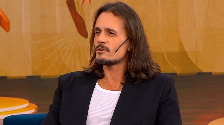 El orgullo de Christian Sancho por su hija Camille (captura de elnueve)