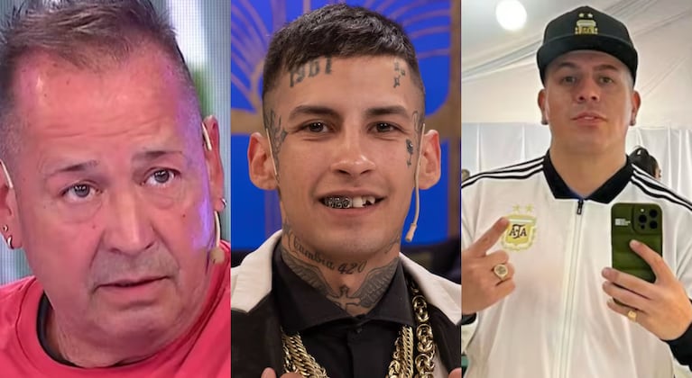 El padre de L-Gante arremetió contra Maxi El Brother: “Elián tiene que accionar penalmente” | Créditos: Captura TV e Instagram