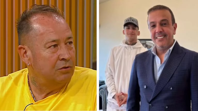 El papá de L-Gante apuntó contra el abogado del cantante (Fotos: Tv Pública / Instagram @nicolaspayarola)