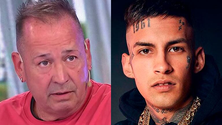 El papá de L-Gante habló de la detención de su hijo. 