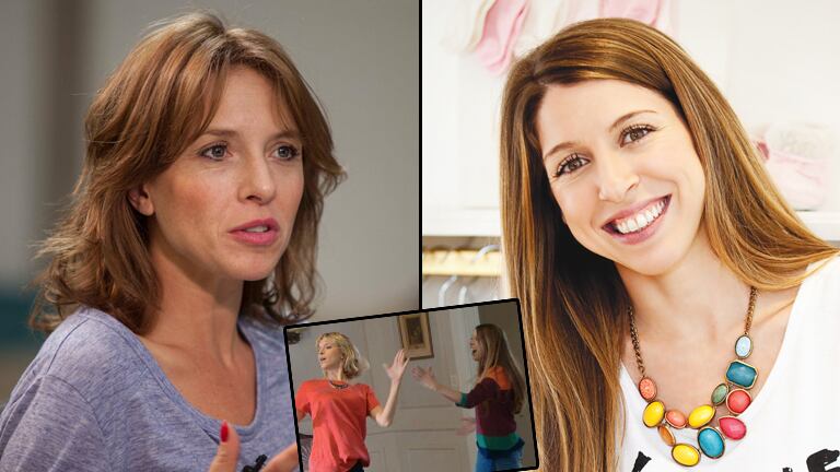 El papelón de Carla Peterson con Florencia Bertotti. (Foto: Web)
