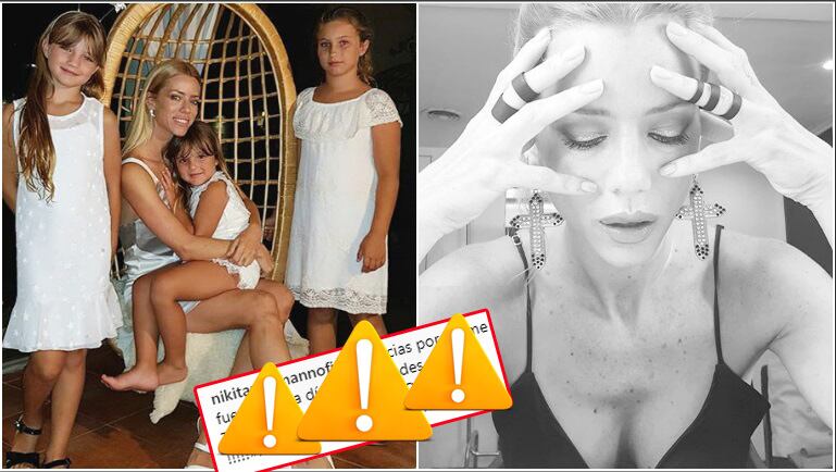 El particular mensaje de Nicole Neumann en Año Nuevo (Fotos: Instagram)