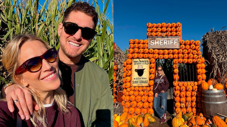 El particular paseo de Luisana Lopilato y Michael Bublé en Canadá (Foto de Instagram)