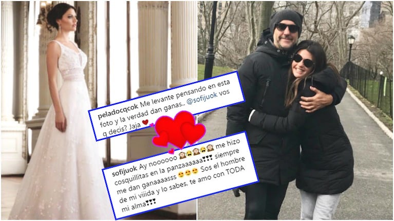 El Pelado López le propuso casamiento por Instagram a Jujuy y ella aceptó (Fotos: Instagram)