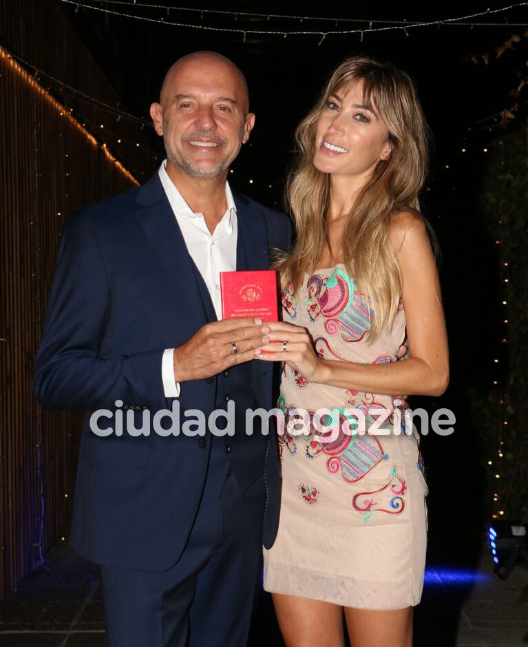 El Pelado López se casó con Nella Ghorghor. (Foto: Movilpress)