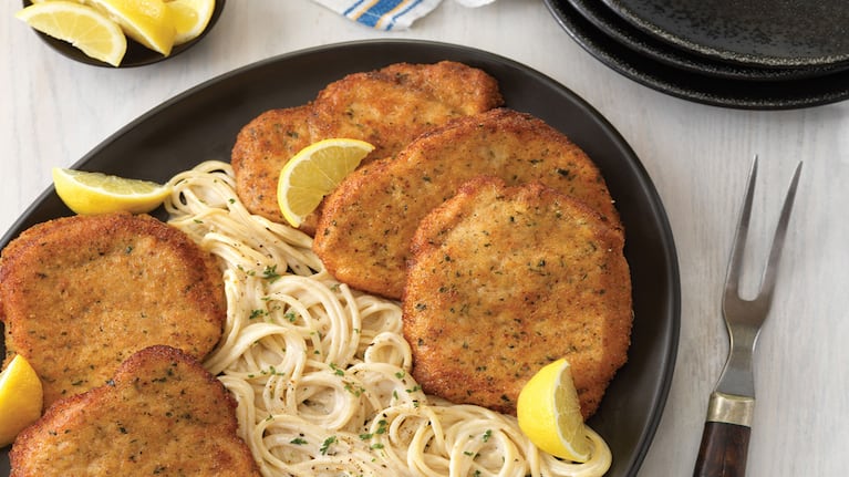 El perfecto encuentro: milanesas crujientes y tagliatelle, la receta irresistible que revoluciona la cocina