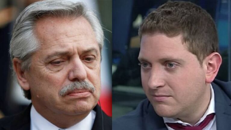 El periodista aceptó las disculpas del Presidente, pero le contestó.