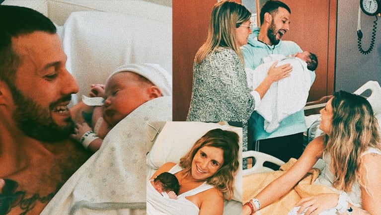 El periodista celebró la llegada de su hijo.
