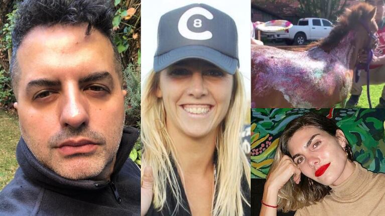 El periodista se cruzó fuerte con la hermana de Delfina Blaquier.