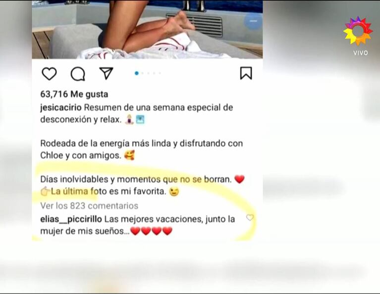 El picante comentario de Cinthia Fernández sobre Jésica Cirio por su supuesto nuevo novio