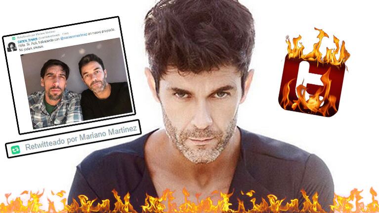 El picante retweet de Mariano Martínez tras el final del romance con Lali. (Foto: Web)