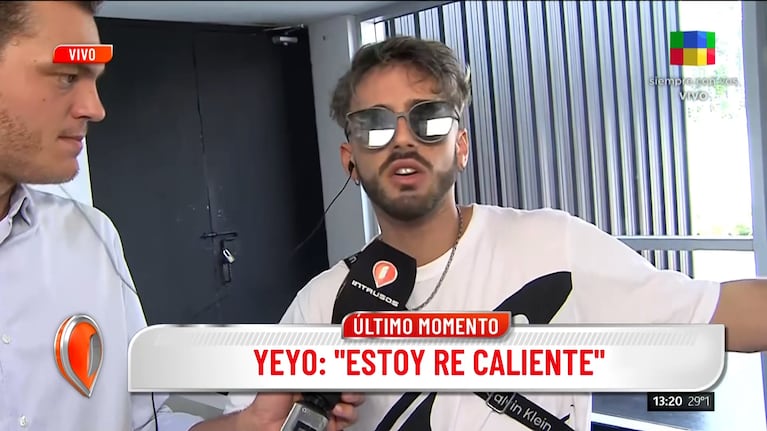 El picante sincericidio de Yeyo De Gregorio sobre Charlotte Caniggia, furioso con la producción del Bailando