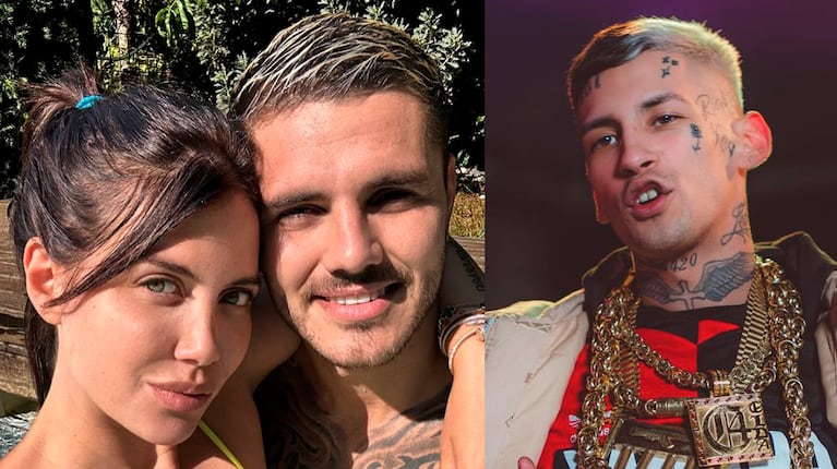 El picantísimo mensaje de Mauro Icardi luego de que L-Gante confirmara haber vivido un romance con Wanda Nara.