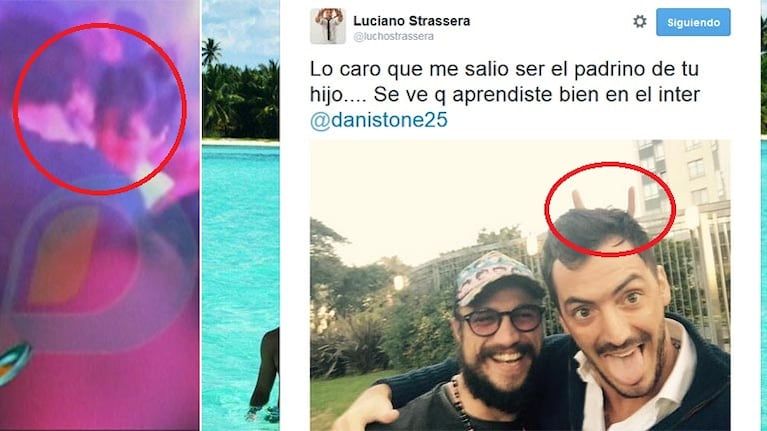 El ¡picantísimo! tweet de Lucho Strassera para Daniel Osvaldo: "Se ve que aprendiste bien en el Inter"