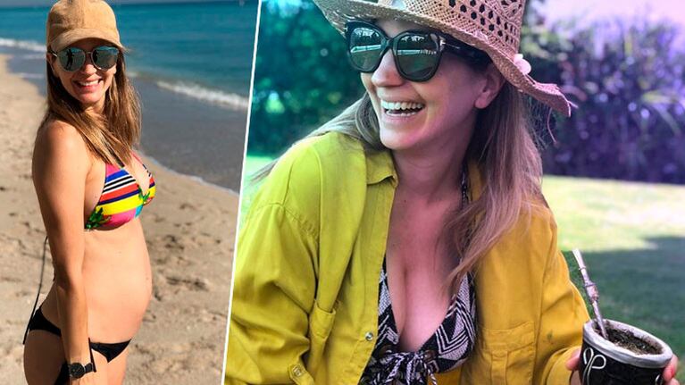 El pícaro comentario de Marcela Kloosterboer, embarazada de casi cinco meses