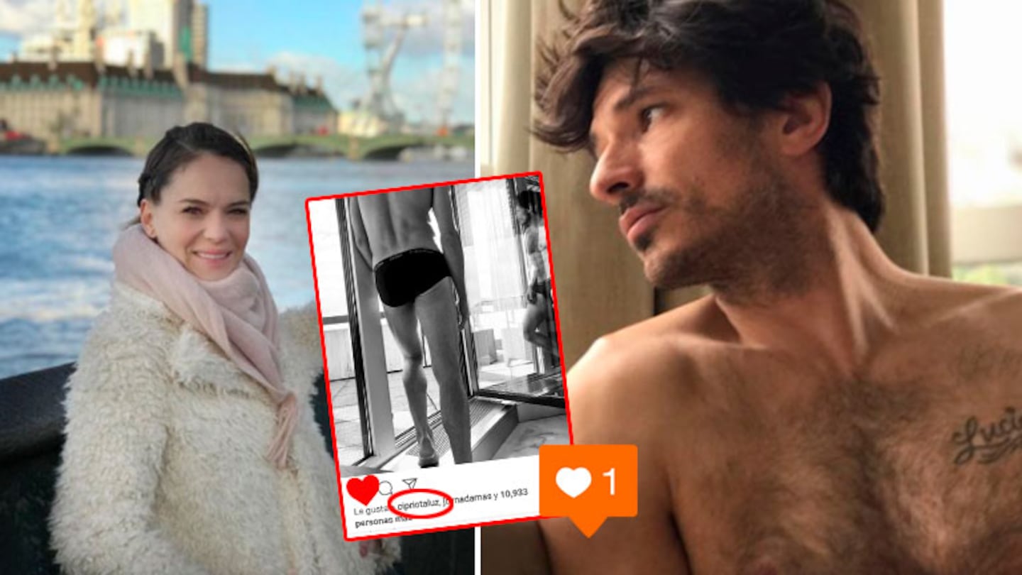 El pícaro “me gusta” de Luz Cipriota a una foto en paños menores de su nuevo amor, Andrés Velencoso