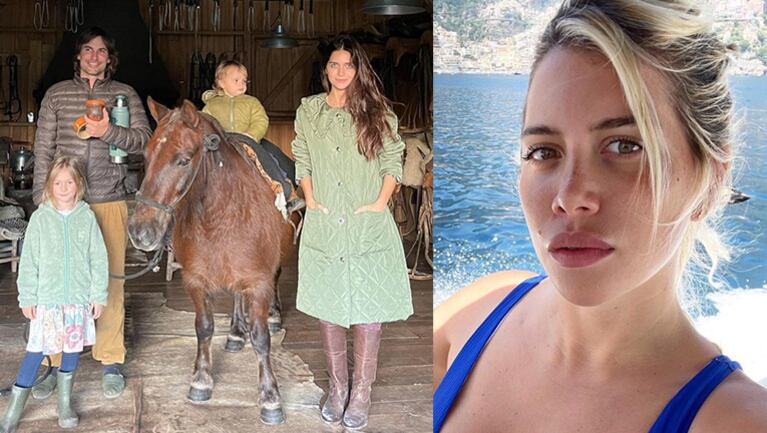 El pícaro mensaje de Wanda al ver un posteo de Zaira Nara con sus "personas favoritas".
