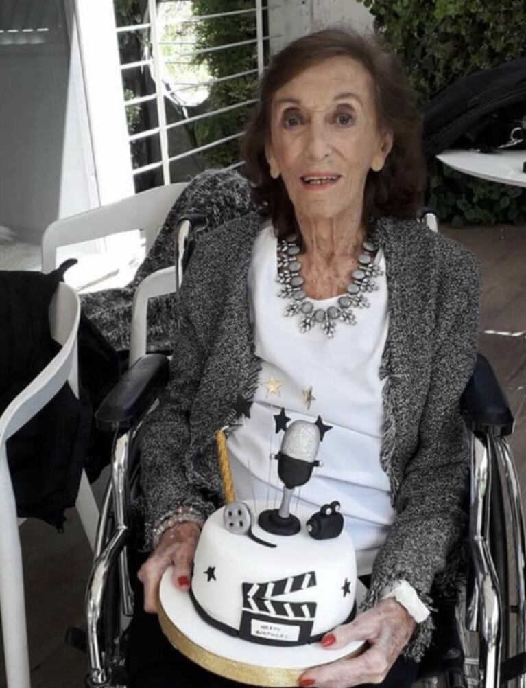 El pícaro pedido de Hilda Bernard a su familia para festejar con todo su cumple número 100