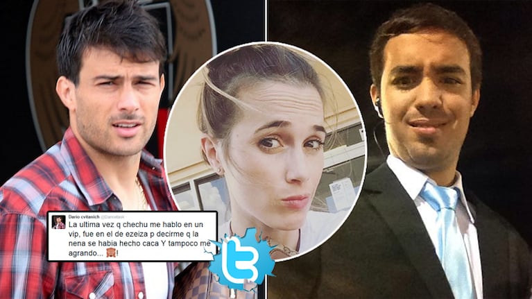 El pícaro tweet de Cvitanich tras el chat de Fourcade sobre su mujer (Foto: Twitter)