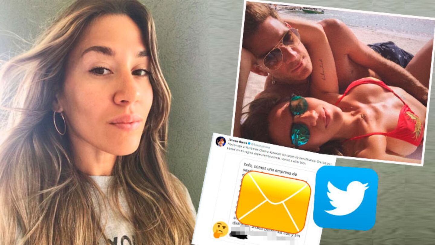 El pícaro tweet de Jimena Barón tras recibir un inesperado mensaje de un sex shop